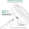 Miniatyrbilde 3 av 5: ##/Sett med 6 LED-lamper med bevegelsessensor, LED-lys med batteri,##/