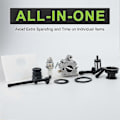 Miniatyrbillede 3 af 5: MS170 Karburator til STIHL 017 018 MS 170 180 MS170 MS180 Motorsav Erstatning C1Q-S57A