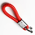 Miniatyrbild 4 av 5: ##/Stycke Audi Vävd Läder Nyckelring Röd Röd One Size Fits All##/