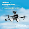 Pikkukuva 2 / 5: Kamerakiinnike Monitoiminen Kameran Laajennuskiinnikesarja Yhteensopiva Dji Mavic 3 Insta360:n kanssa