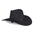 Miniatyrbild 1 av 6: ##/Suedehatt, cowboyhatt, karnevalhatt, svart##/