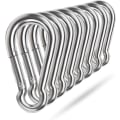 Miniatyrbilde 2 av 5: 304 Rustfritt Stål Fjærspenne (8 stk 50mm), Heavy Duty Tau C