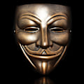 Miniatyrbilde 4 av 4: Anonym Halloween V for Vendetta Maske Sett - FEST, VERDENSBOK