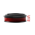 Miniatyrbilde 2 av 5: 3,8 cm Flat Universal Dekorlist i Karbonfiber til Bilhjul