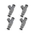 Pikkukuva 2 / 5: 1 Sarja 4 kpl 0280156063 06A906031BC FJ896 Polttoainesuuttimen suutin A3 TT 1.8L L4 2003-2006 3.2L