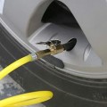 Pikkukuva 4 / 5: Autonrengasventtiilin sovitin, rengaspainajan letku 2 messinki-inf
