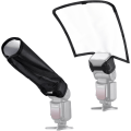 Miniatyrbillede 5 af 5: 2 Stykker Flash Diffuser Softbox 25X25X21cm Fleksibel Hvid Reflek