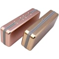Miniatyrbillede 4 af 5: Aluminium Brilleglas Etui, Sæt af 2 - Rosenguld + Guld, Stor