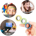Miniatyrbild 5 av 5: Magnetiska Ringar Leksak, Ringar för Vuxna för Ångestlindring
