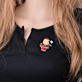 Miniatyrbild 3 av 5: ##/6 stycken julbrocher, strassbrosch, kostymtillbehör##/