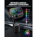 Miniatyrbillede 5 af 5: ##/Bil Bluetooth, Hurtig USB C 18W Bluetooth 5.0 FM-transmitter med 9##/