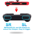 Miniatyrbilde 4 av 4: Sett med 4 grep kompatible med Nintendo Switch&OLED, Grip Compat