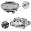 Miniatyrbillede 5 af 6: ##/Lysegrå babytaske brystpumpe taske##/