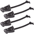 Miniatyrbillede 2 af 5: 4-pak Molle Web Dominators med elastisk snor, holdbar taktisk