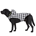 Miniatyrbilde 6 av 6: ##/M Hettegenser Stor Varmt Bomulls Hund Genseren Kjæledyr Genseren Kostyme Hund Jakke Frakk Jumpsuit Rød & Hvit##/