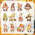 Miniatyrbillede 5 af 6: ##/12 stk. tegnefilm DIY dobbeltsidet diamantmaleri nøglering##/