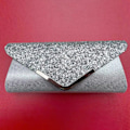 Miniatyrbillede 4 af 4: ##/Aftenspose Kvinder Glitter Kuvert Clutch Taske Halskæde Øreringe##/