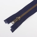 Miniatyrbild 3 av 3: 5# 19,6 tum Metallmässing Blixtlåsände 50cm Marinblå 19,6\" Jeans Blixtlås
