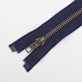 Miniatyrbilde 3 av 3: 5# 19,6 tommers metall messing glidelåsende 50 cm marineblå 19,6\" jeans glidelås