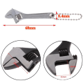 Miniatyrbilde 3 av 5: 1 Svart 100mm Mini Justerbar Metall Nøkkel for Reparasjon
