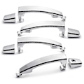 Miniatyrbilde 3 av 5: 4 stk. krom ABS dørhåndtakdeksler for Captiva Sport/Aveo/Vue 96468254 96468266 96468266