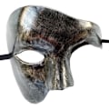 Pikkukuva 2 / 5: (Musta Hopea) Vintage Masquerade Mask Fantomiopera Yksi E