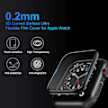 Miniatyrbild 3 av 5: [3-pack] Skärmskydd för Apple Watch Series 6/SE/5/4 44 mm, 3