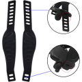 Miniatyrbilde 2 av 5: ##/Sykkelpedalstropper, 4-pakning, Heavy Duty, Justerbar Lengde Univer##/