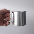 Miniatyrbild 4 av 5: ##/Ultralätt Bärbar Campinggryta Kopp Utomhus Servis Kan Tekopp med Vikbart Handtag##/