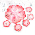 Miniatyrbild 3 av 5: ##/6 st Coaster Resinformar, Stor Blomma Silikonbricka, Resinformar##/