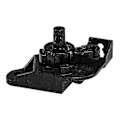 Miniatyrbilde 4 av 5: for / Mondeo 2013 2014 2015 2016 Hette Håndtak Utløser Lås Monteringsbrakett DS7Z-99042C74-A
