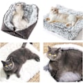 Miniatyrbild 5 av 5: ##/Dubbel användning höst- och vinterbädd för katt, bekväm bädd##/