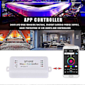 Miniatyrbild 3 av 5: Sp105e Trådlös Bluetooth Kontroller App Ws2811 Ws2812b Ws2801 Sk6812 Apa102 Individuellt Adresserbar