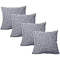 Pikkukuva 1 / 5: 4 kpl tyynynpäällisiä 45x45cm pellavainen tyynynpäällinen 18X18 tuumaa