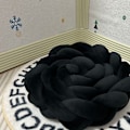 Miniatyrbillede 4 af 5: ##/Vævet Hovedgavl til Spjæl (Sort, 1 Meter)##/