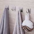 Miniatyrbillede 3 af 5: Klæbende Hængekrog 4 Styk Rustfrit Stål Væghængning Uden Boring