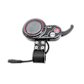 Miniatyrbild 2 av 5: QS-S4 48V-60V Tumgas LCD-skärmmätare för Zero 8 9 10 8X 10X Elscooter 6PIN Display Tillbehör