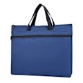 Miniatyrbild 2 av 5: ##/Kontorsdokumentväska Män Briefcase Bärbar Pärm A4 Fil Zip-väska blå##/
