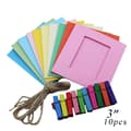 ##/10 st Kraftpappershängande Fotobågar DIY Väggdekoration##/