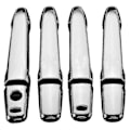 Miniatyrbilde 1 av 4: 4 stk. Krom Dør Smart Nøkkelhette For Mitsubishi Outlander 2003-2016
