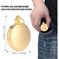Miniatyrbillede 3 af 5: 3n Messing Lommekursus Lommeur Stil Kompas med Ring K