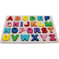 Miniatyrbillede 1 af 5: 29,5*22*1,2cm (Alfabetisk Puslespil), Træ Alfabetisk Puslespil ABC Bogstaver