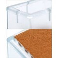 Miniatyrbild 3 av 5: 12-pack Rektangulära Silikon Stolsbensöverdrag för Stol/Bord/Soffa