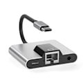 Pikkukuva 1 / 5: Type-C Mobiiliverkkokortti Verkkokaapelin Muunnin RJ45 Ethernet-Sovittimeen