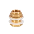 Miniatyrbilde 2 av 5: 4 stk. G1/2 Messing Vann Tank Slange Tilkobling Adapter Kran