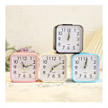 Miniatyrbild 5 av 5: ##/Rosa Tyst Alarmklocka, Tickfri Batteridriven Sängbordsklocka##/