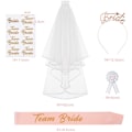 Miniatyrbilde 1 av 5: 15 stk Brudeslør Brud-til-være Bachelorette Party Sash Fancy Dre