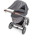 Miniatyrbild 2 av 5: 1 st. Grå Babyvagnssufflett, Solskydd för Vagn, Universal
