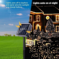 Pikkukuva 6 / 6: ##/22m 200LED Aurinkovoimalla Toimiva Jouluvalo, Lämmin Valkoinen##/