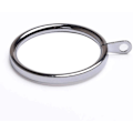 Miniatyrbillede 1 af 5: ##/20 stk. Store Sølv Metal Gardinringe med Knaphul, Hea##/